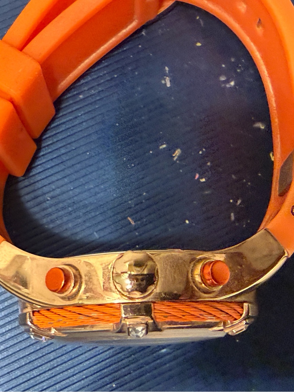 Invicta Bolt Chronograph 25633 Orange & Rose Gold Watch – Abalone Dial – 100M - Picture 15 of 15